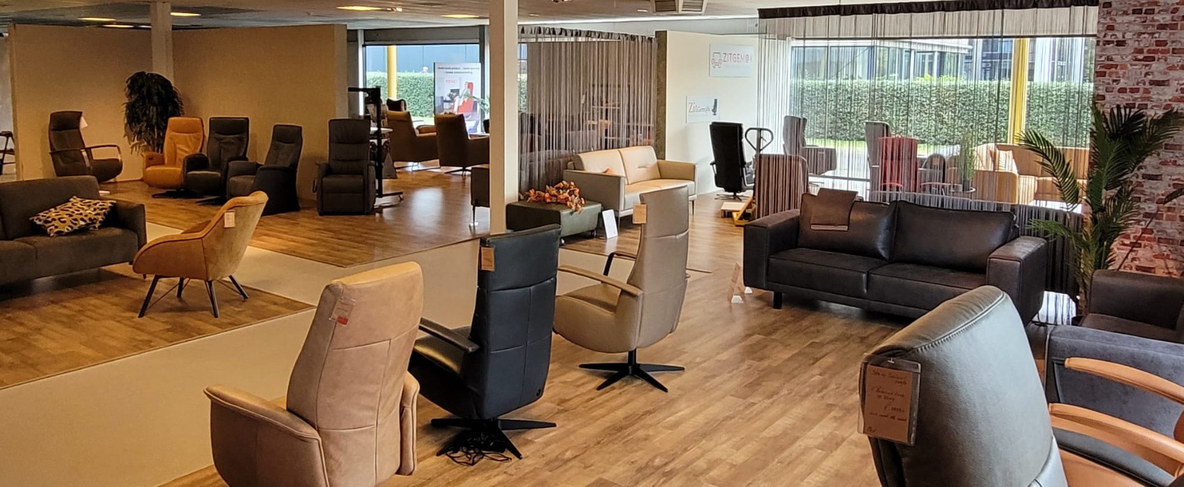 Showroom fauteuils Zitgemak Joure